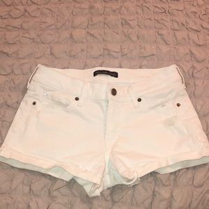 Abercrombie and Fitch shorts White